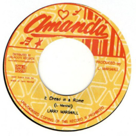 Larry Marshall - It Dread In A Rome 7"