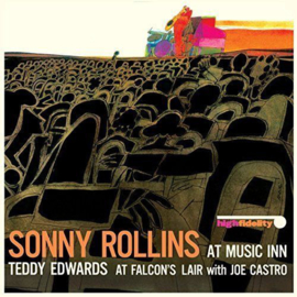Sonny Rollins / Teddy Edwards With Joe Castro ‎- At Music Inn / At Falcon's Lair LP