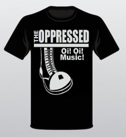 Oppressed, The - Oi! Oi! Music! Girlie Shirt (M)