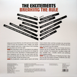 The Excitements - Breaking The Rule LP