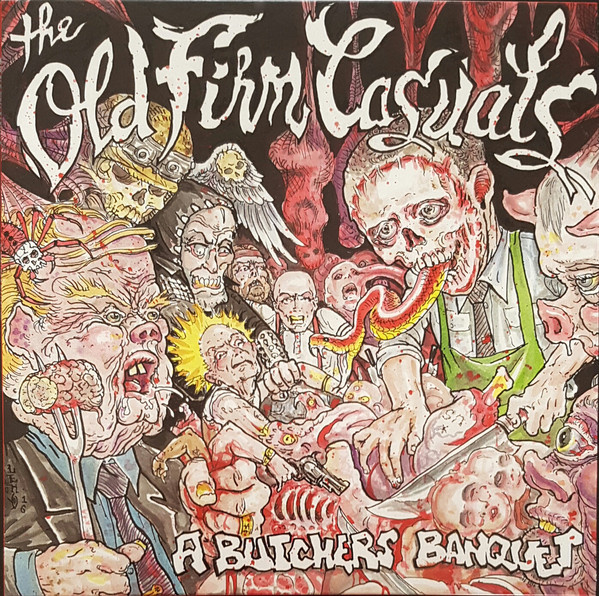 The Old Firm Casuals ‎- A Butchers Banquet 12" (UV Pic Disc)