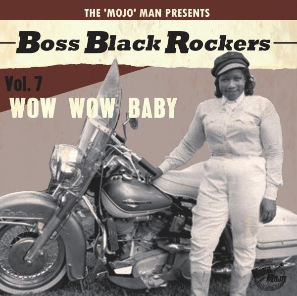 Various ‎– Boss Black Rockers Vol. 7: Wow Wow Baby LP + SLIPMAT