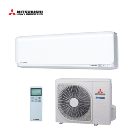 Mitsubishi airco SRK25ZSX-WF + SRC25ZSX-W 2,5kW