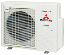 Mitsubishi Duosplit airco SCM71ZS-W Wandunit 2x SRK35ZS-W