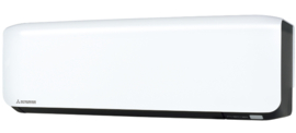 Mitsubishi wandmodel SRK20ZS-WFB + SRC20ZS-W 2,0kW Black/White
