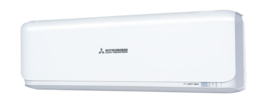 Mitsubishi airco SRK25ZSX-W + SRC25ZSX-W 2,5kW