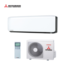 Mitsubishi airco SRK50ZS-WFB + SRC50ZS-W 5,0kW Black/White