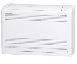 Mitsubishi vloermodel airco SRF35ZS-W + SRC35ZS-W 3,5kW