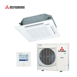 Mitsubishi Cassette airco FDT100VH + FDC100VSA-W 10,0kW