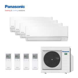 Panasonic Multisplit CU-4Z68TBE Wandunit 4x CS-MTZ16VKE