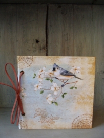 Notitie boekje vogel