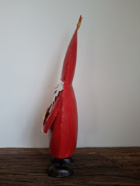 Kerstman van ijzer met ster in hand -L-
