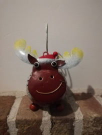 Eland met kerstmuts van Medusa