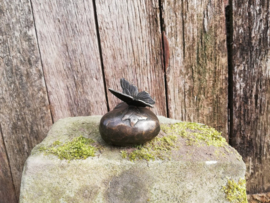 Bronzen mini urn "Vlinder"