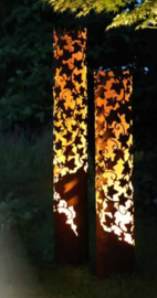 Lichtzuil met klimop ranken -130-