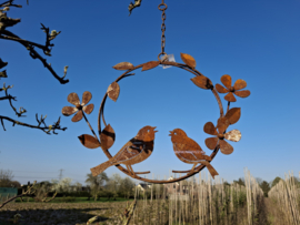 Decoratieve hanger met twee vogeltjes