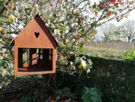 Vogelhuisje aan ketting