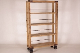 Industrial boekenkast 120 breed