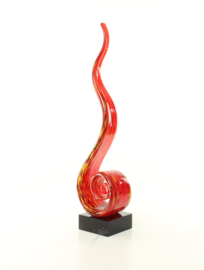 Murano Style abstract figuur van glas