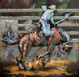 3D Schilderij met Cowboy-2