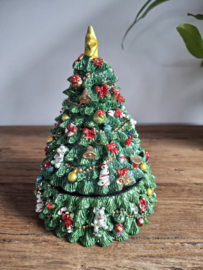 Muziekdoosje kerstboom melodie Oh Dennenboom