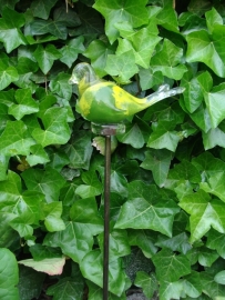 Tuinprikker vogeltje groen/geel