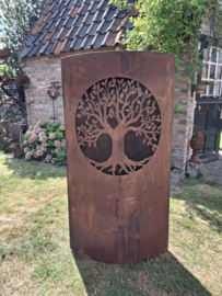 Lichtzuil met levensboom