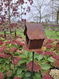 Tuinsteker vogelvoederhuisje "hart"
