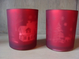 Kerst waxinelichtjes