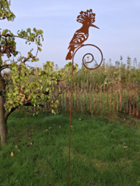 Tuinsteker hop met krulstaaf