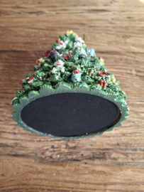 Muziekdoosje kerstboom melodie Oh Dennenboom