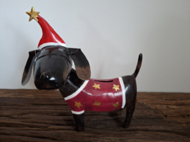 Spaarpot hond kerst