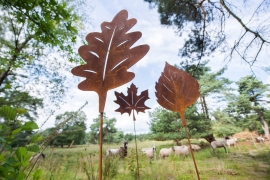 Tuinsteker Eikenblad