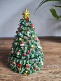 Muziekdoosje kerstboom melodie Oh Dennenboom