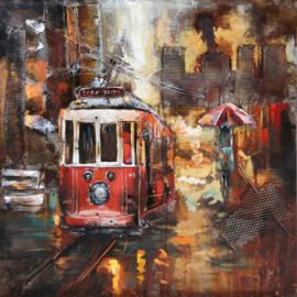 3D Schilderij "Tram"