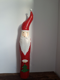 Kerstman met kerstboom -L-