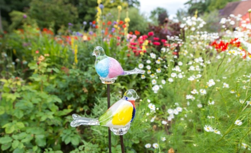 Grazen Volgen Protestant Tuinsteker glasvogel groot "Summer" | Tuinstekers van glas | PAND 122
