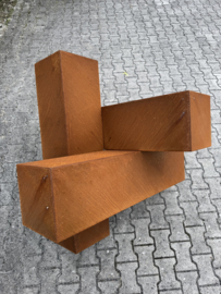 Sculptuur Cortenstaal | Ties