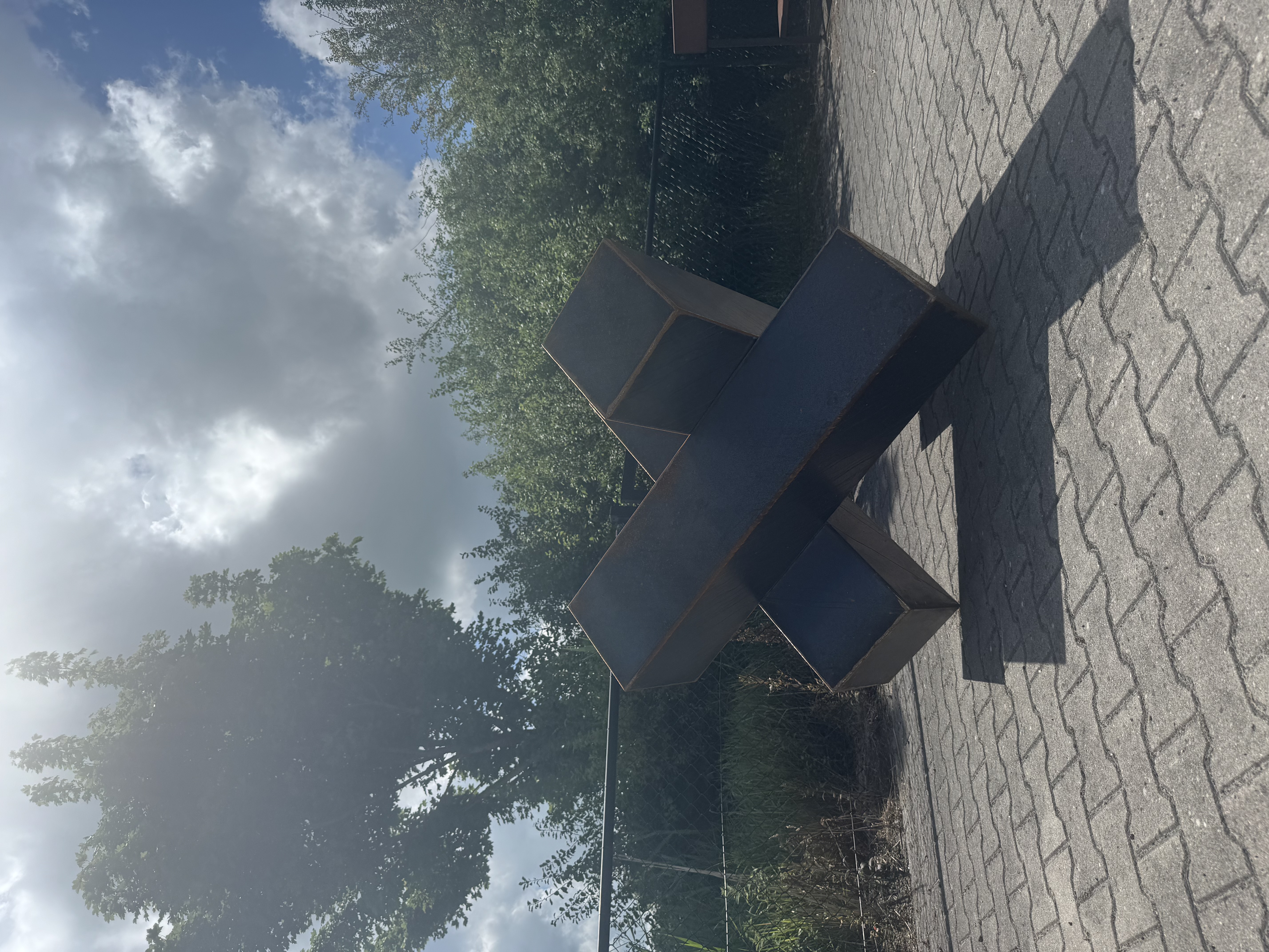 Sculptuur Cortenstaal | Ties