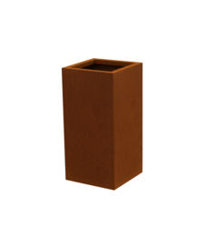 Plantenbak 40x40x80cm. | 2mm. Met bodem.