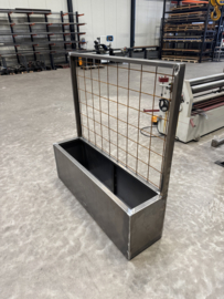 Terrasafscheiding 200x40x150cm.