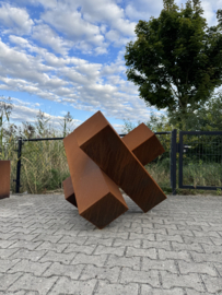 Sculptuur Cortenstaal | Ties