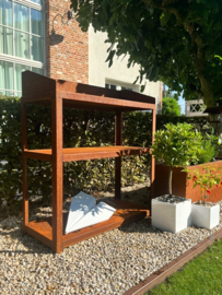 Oppottafel Cortenstaal | Small