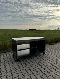 Luxe buitenkeuken | Cortenstaal - RVS | 150cm. Zonder opening!