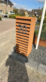 Brievenbus Cortenstaal