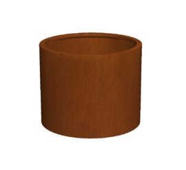 Plantenbak rond 100x80cm. | 2mm. Zonder bodem.