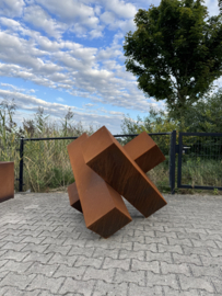 Sculptuur Cortenstaal | Ties