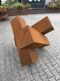 Sculptuur Cortenstaal | Ties