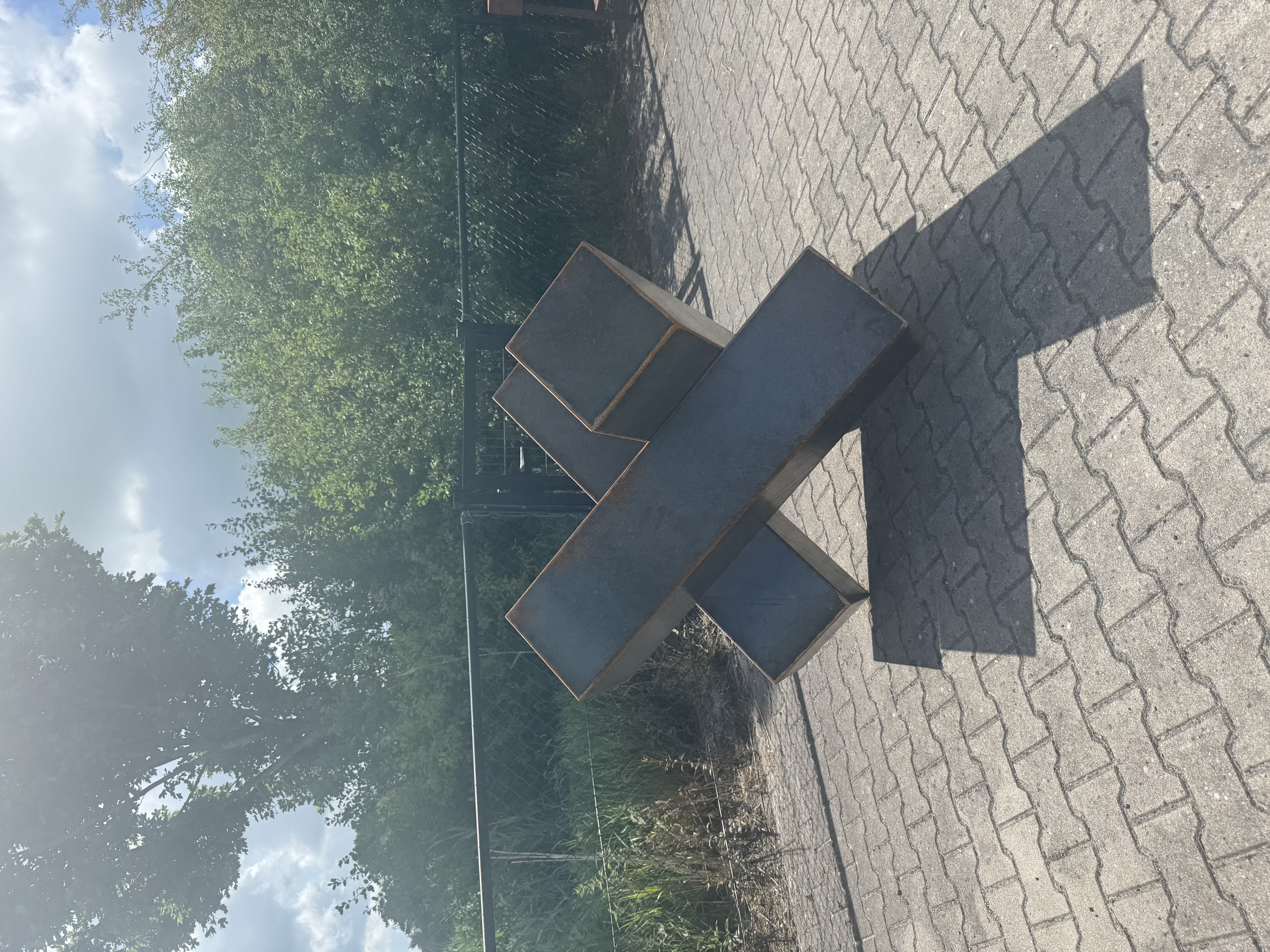 Sculptuur Cortenstaal | Ties