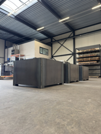 Boombak Cortenstaal 140x140x80cm. | 3mm.